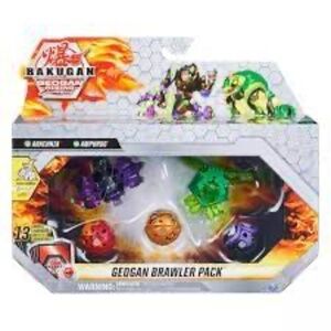 Spin Master Bakugan Geogan Rising Brawler 5 Pack - Arachnia & Amphrog